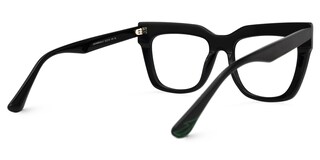 Burse Cateye Black Glasses3
