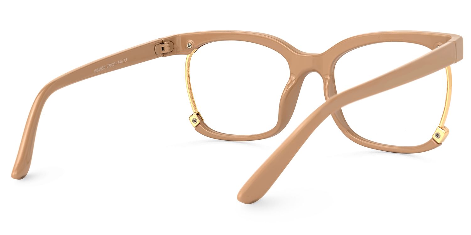Obando Square Brown Glasses | ZEELOOL Canada3