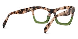Benitez Square Two-Tone Glasses5