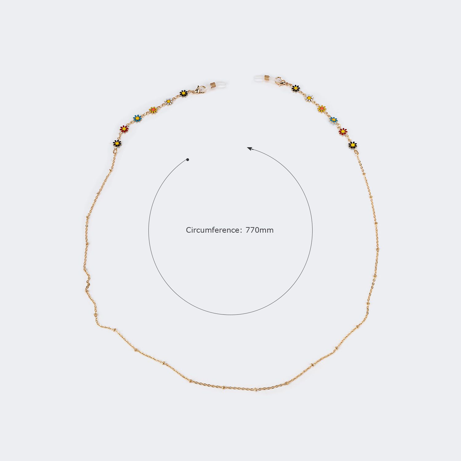 Vintage Eye-catching Gold Chains | Zeelool Glasses2