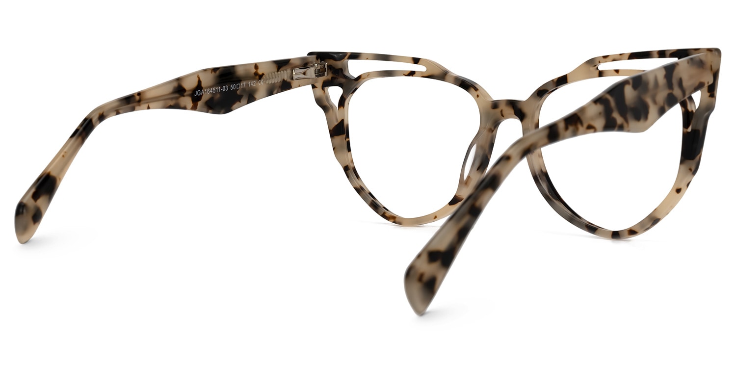 Adiari Cateye Light-Tortoise Glasses | Zeelool Glasses