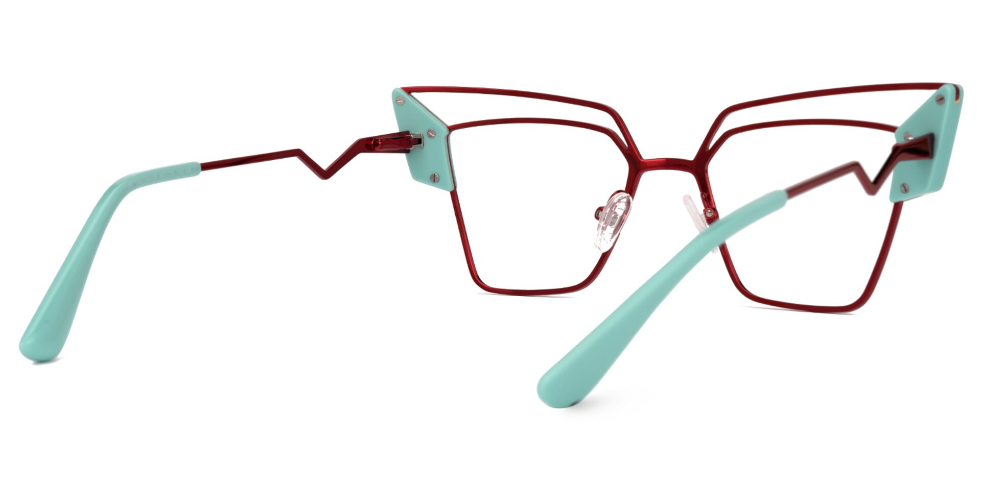 Jojo Cateye Green Glasses | Zeelool Glasses3