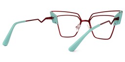 Jojo Cateye Green Glasses3