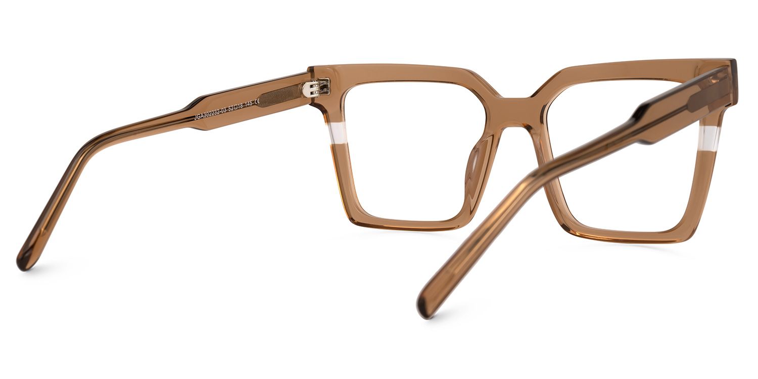Lola Cateye Brown Glasses | ZEELOOL Canada3