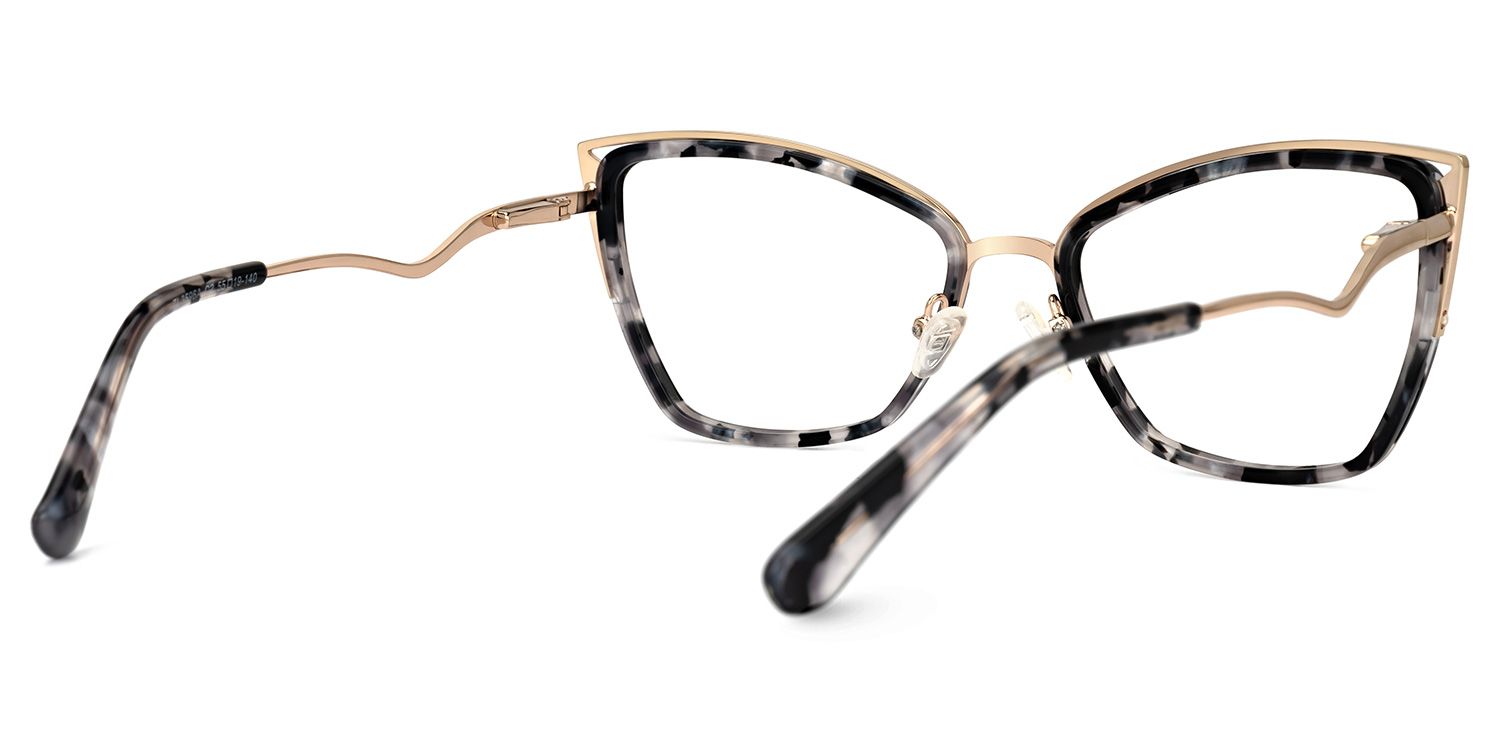 Brinks Cateye Light-Tortoise Glasses | Zeelool Glasses