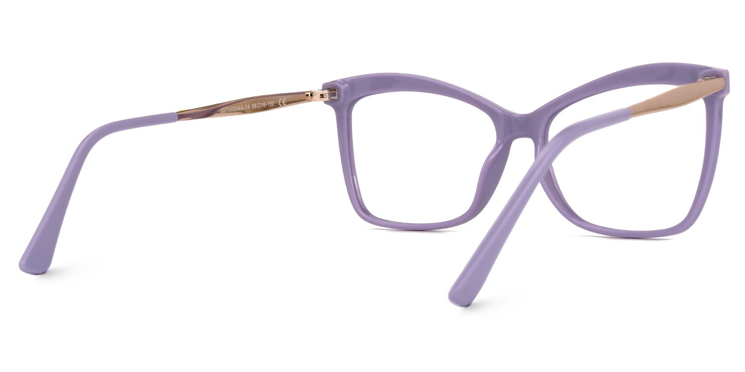 Isaebella Butterfly Light Purple Frame Glasses | Zeelool3