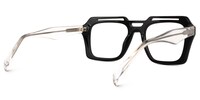 Sheree Square Black Glasses3
