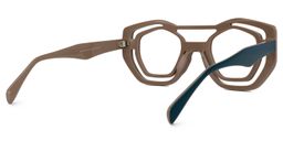 Valeria Geometric Green-Coffee Glasses3