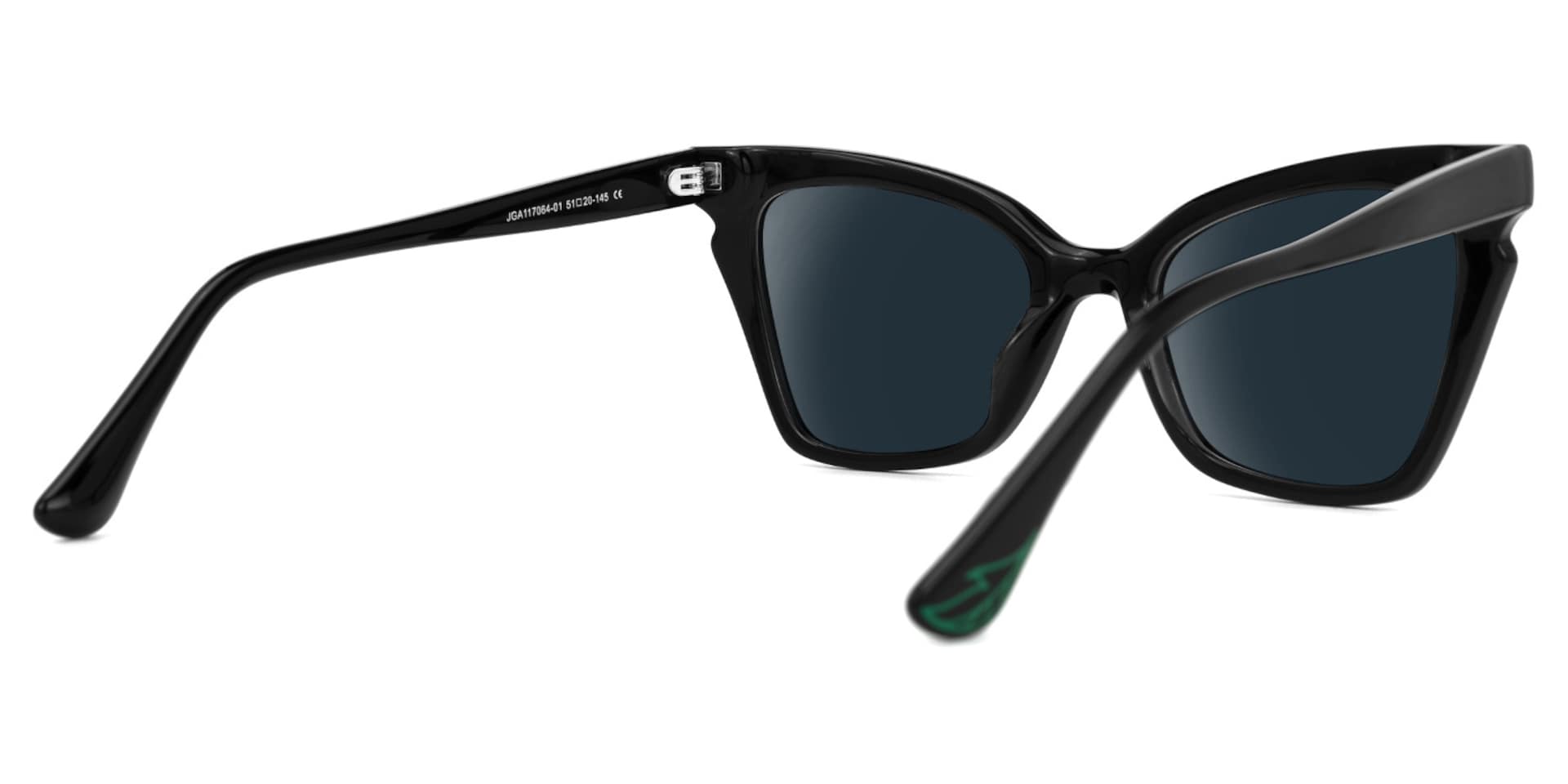 Diaz Cateye Black Sunglasses | Zeelool Glasses3