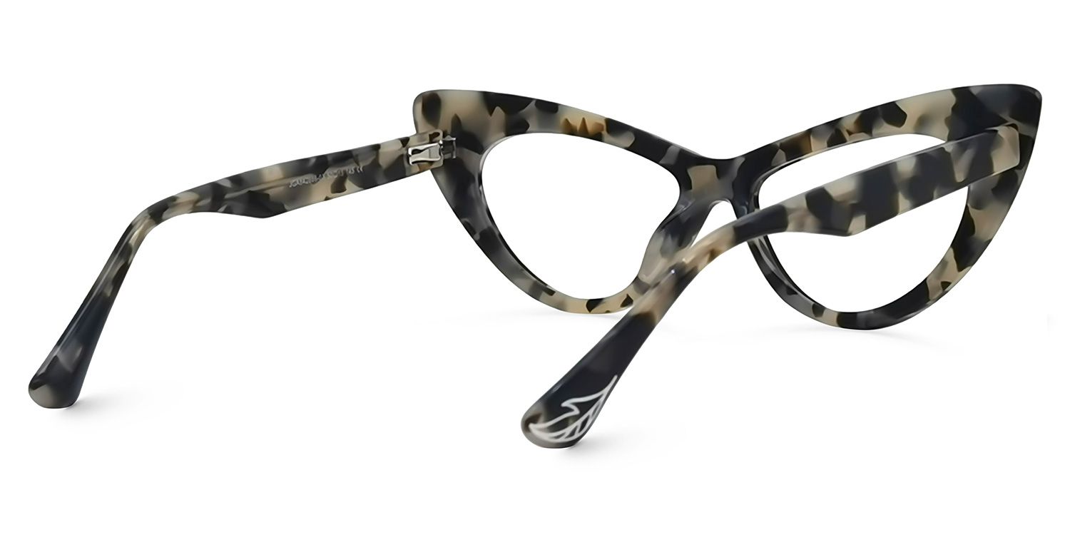 Diallo Cateye Tortoise Glasses | Zeelool Glasses3