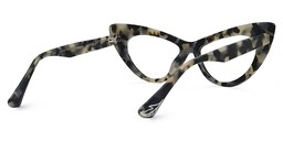 Diallo Cateye Tortoise Glasses3