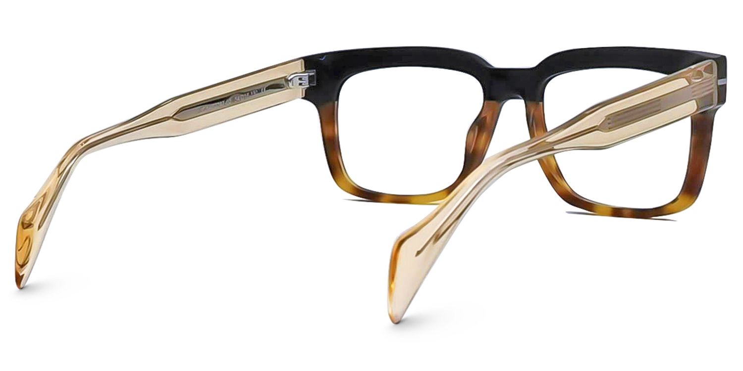 Oralia Square Two-Tone Glasses | Zeelool Glasses
