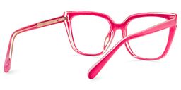 Karki Square Bright-Pink Glasses3