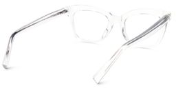 Santiago Cateye Clear Glasses3