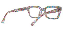 Tasfiya Rectangle Multicolor Glasses3
