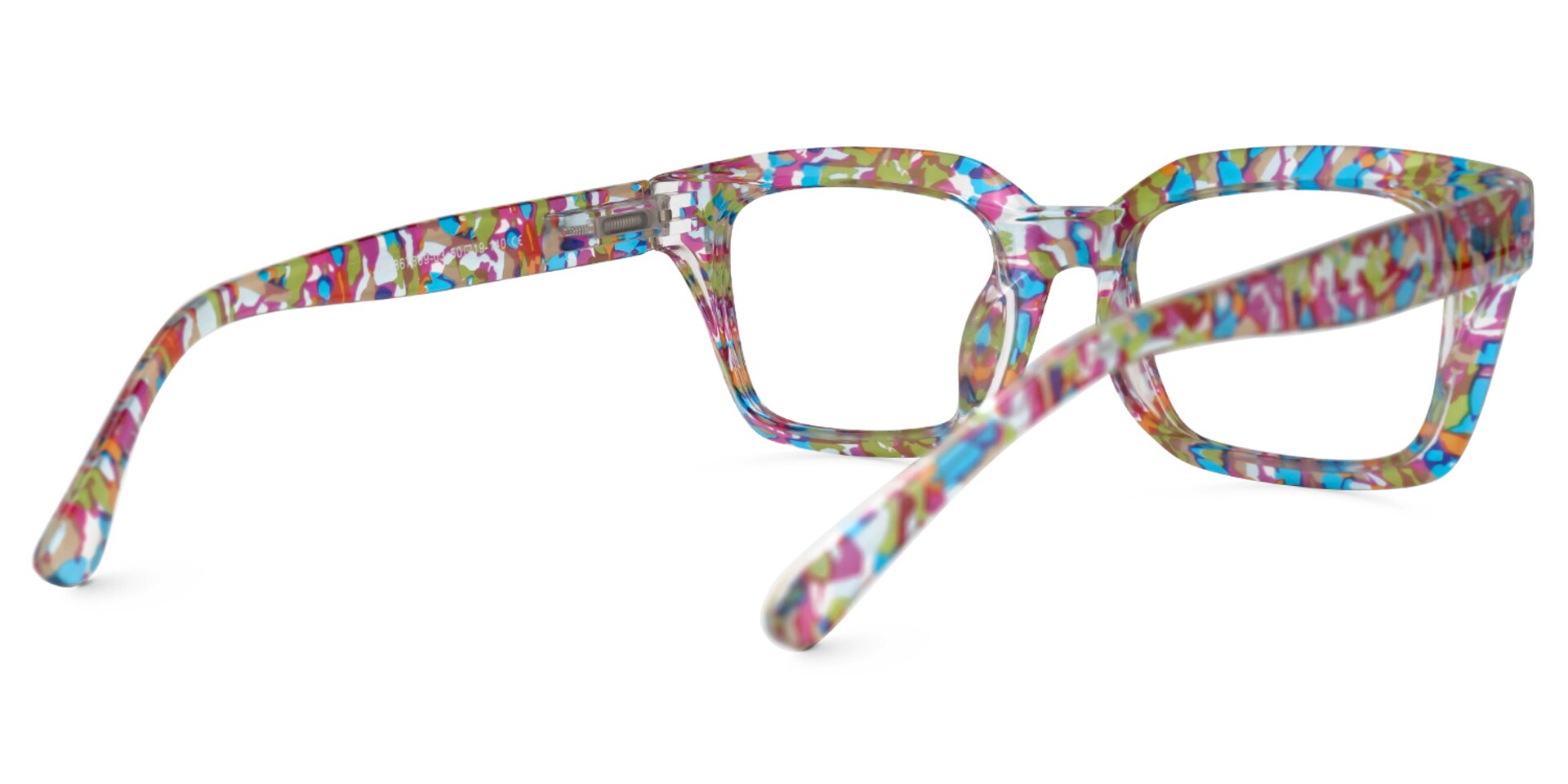 Tasfiya Rectangle Multicolor Glasses | Zeelool Glasses3