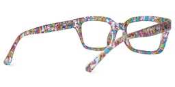 Tasfiya Rectangle Multicolor Glasses3