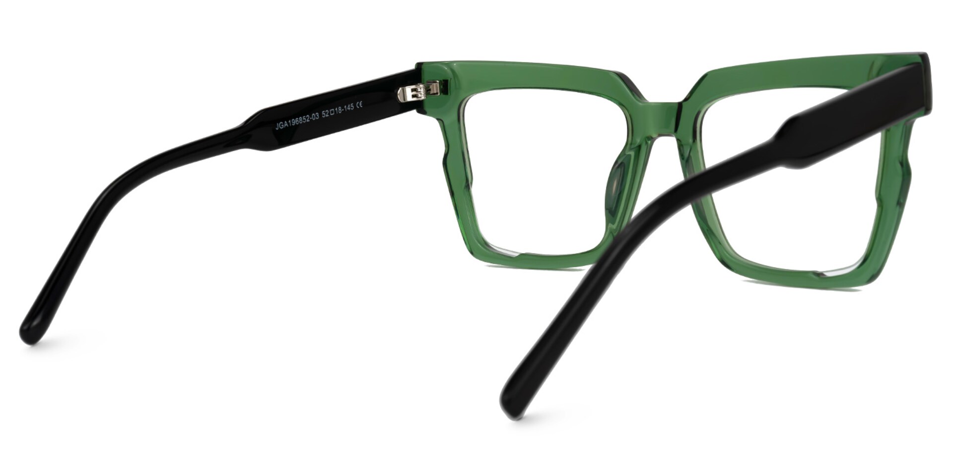 Mariily Square Green Glasses | Zeelool Glasses3