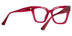 Domena Square Red Glasses3