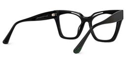 Domena Square Black Glasses3