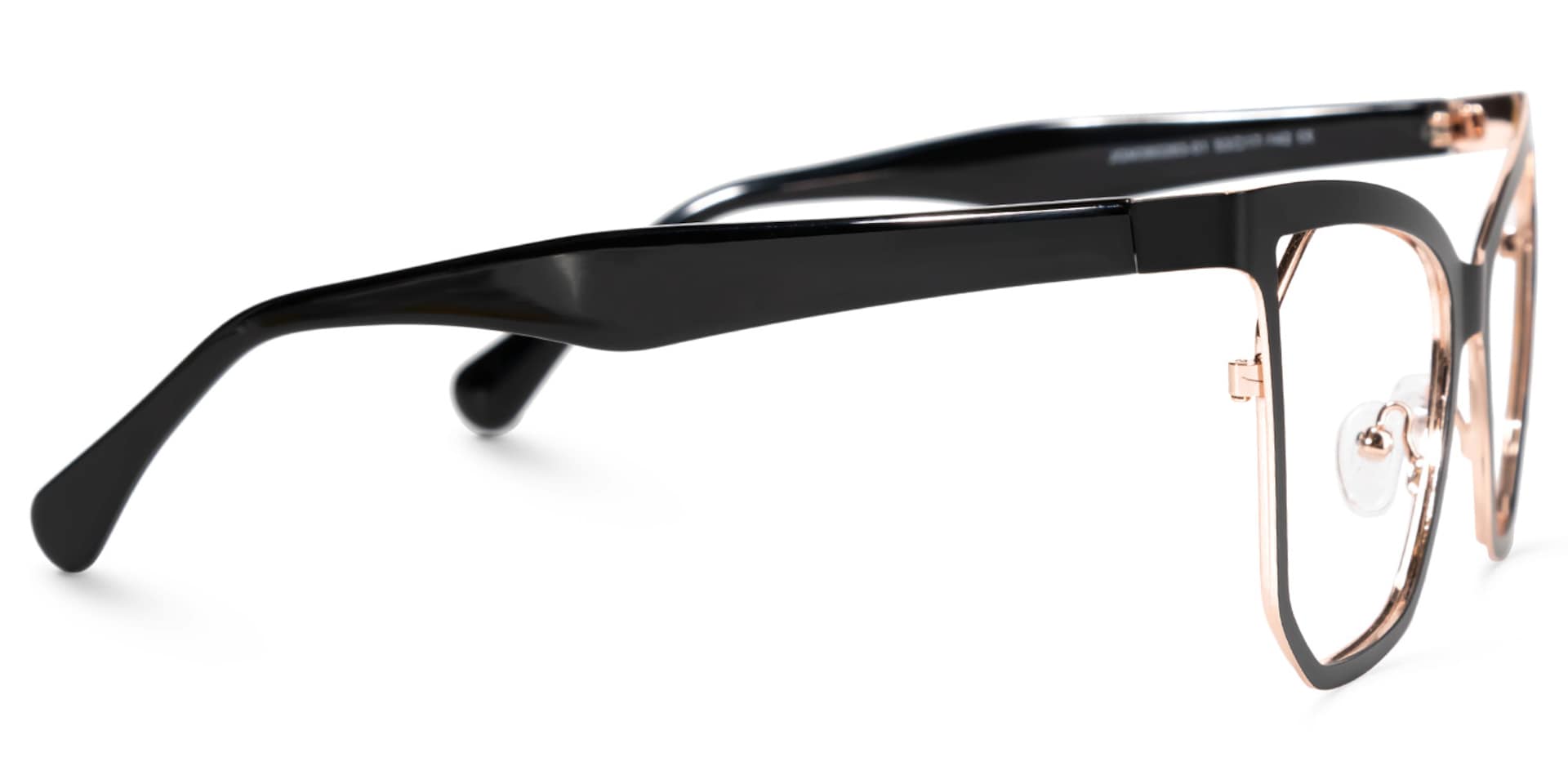 Madillo Cateye Black Glasses | Zeelool Glasses2