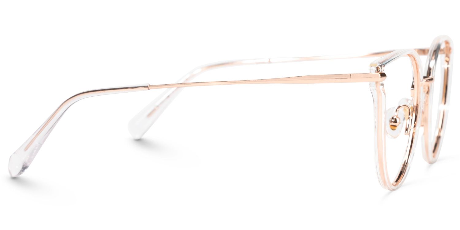 Latifa Cateye Clear Glasses | Zeelool Glasses2