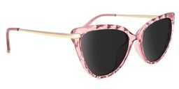 Lucas Cateye Pink Sunglasses2