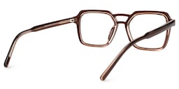 Beasley Square Brown Glasses3