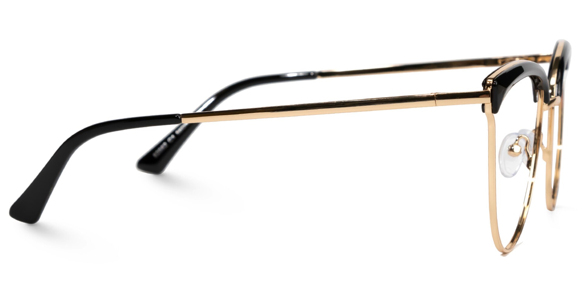 Lawrence Cateye Black Glasses | Zeelool Glasses2
