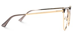 Lawrence Cateye Gray Glasses2