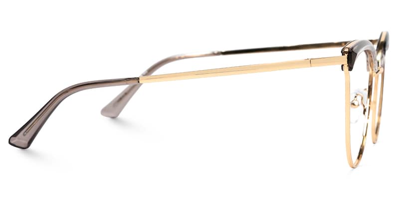 Lawrence Cateye Gray Glasses | Zeelool Glasses2