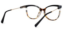 Taung Cateye Black Glasses3