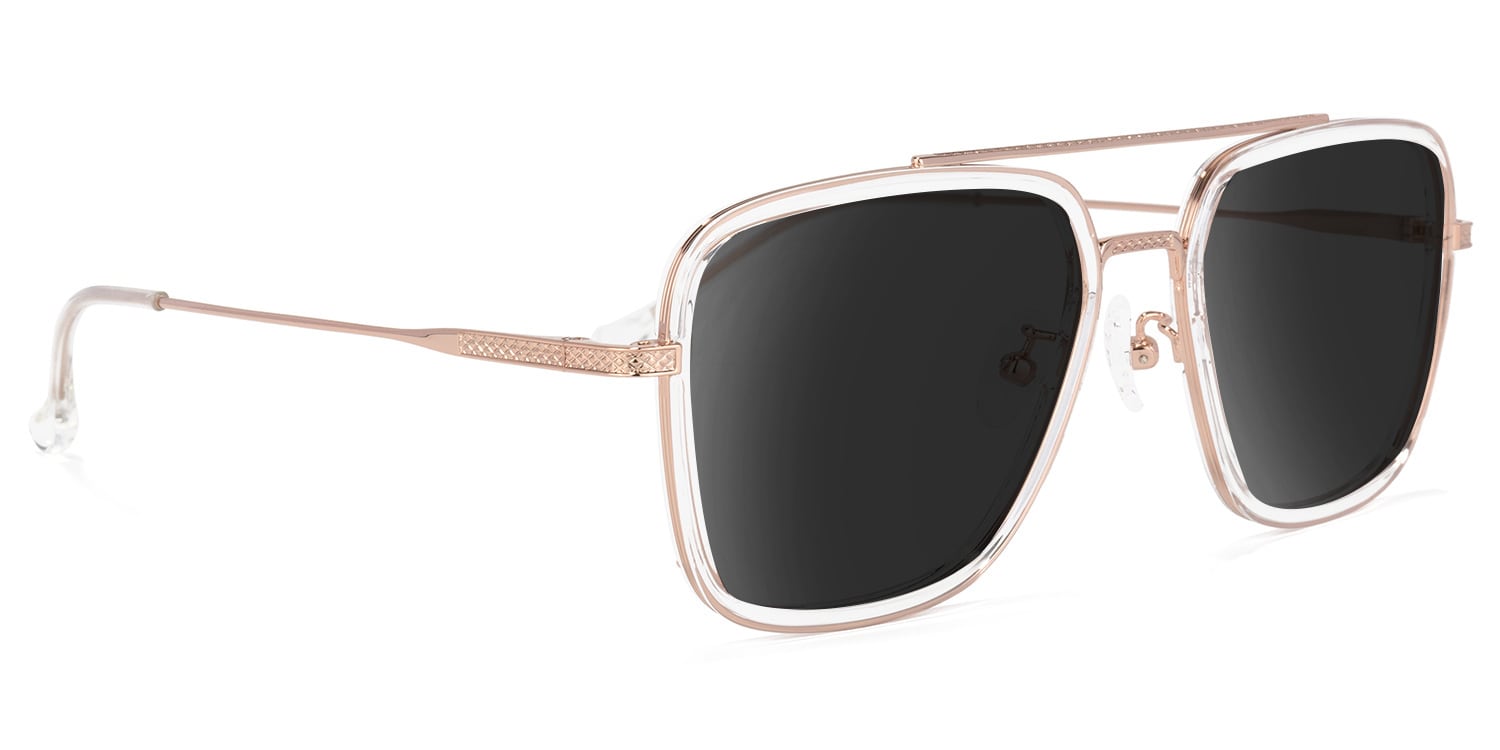 Nayeli Aviator Crystal Sunglasses2