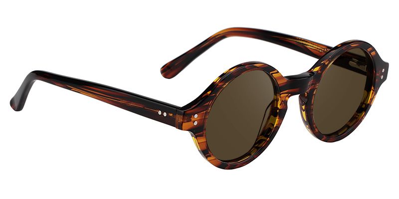 Giggs Round Sunglasses  | Zeelool Glasses2