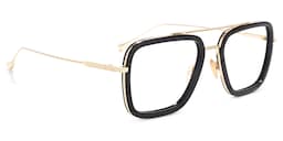 Gifford Aviator Black-Gold Glasses1