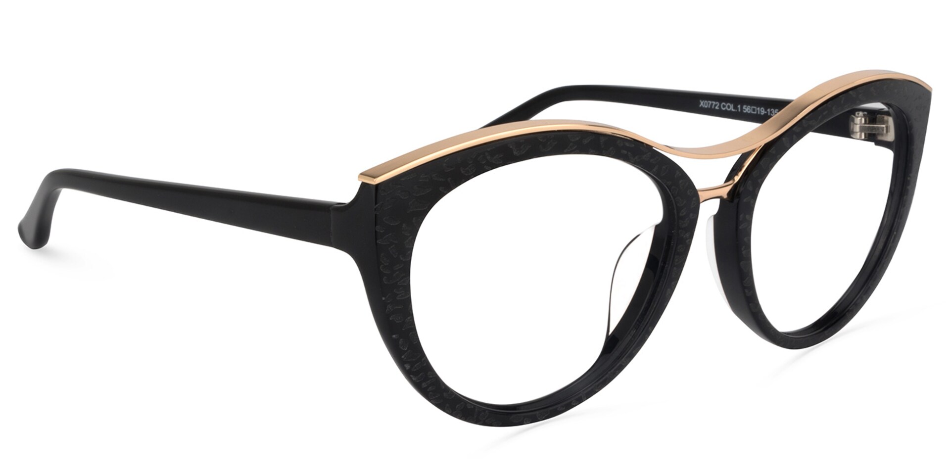 Carol Cateye Black Frame Glasses | Zeelool Optical2