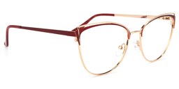 Faust Cateye Red Glasses2