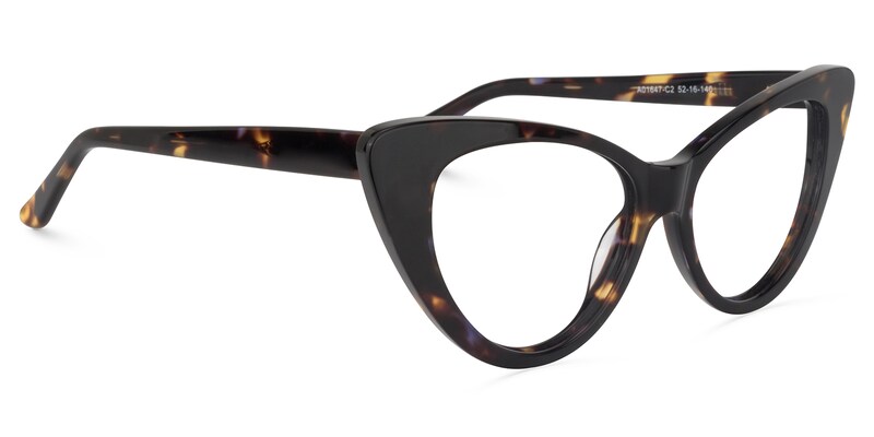 Alastair Cat eye Tortoise Glasses | Zeelool Glasses2