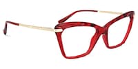 Juliet Cateye Red Glasses2