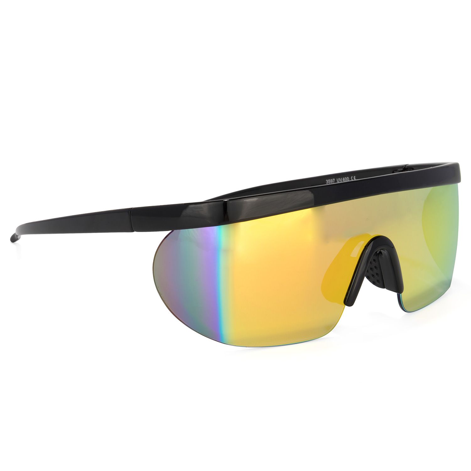 Elise Fishing & Cycling Black Frame Goggles | Zeelool Glasses2