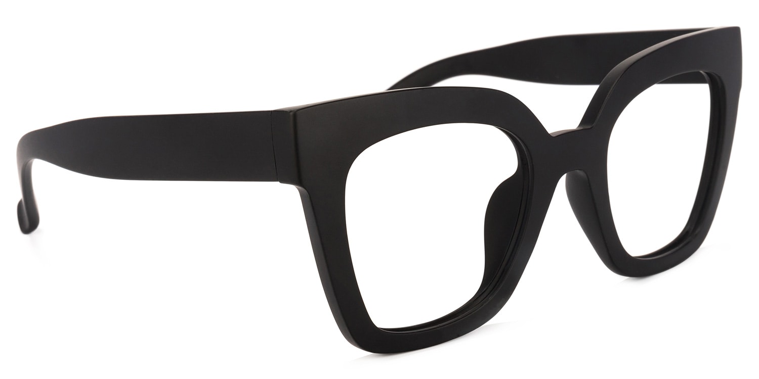 Malcolm Square Black Glasses2