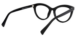 Fairy Cateye Black Glasses4
