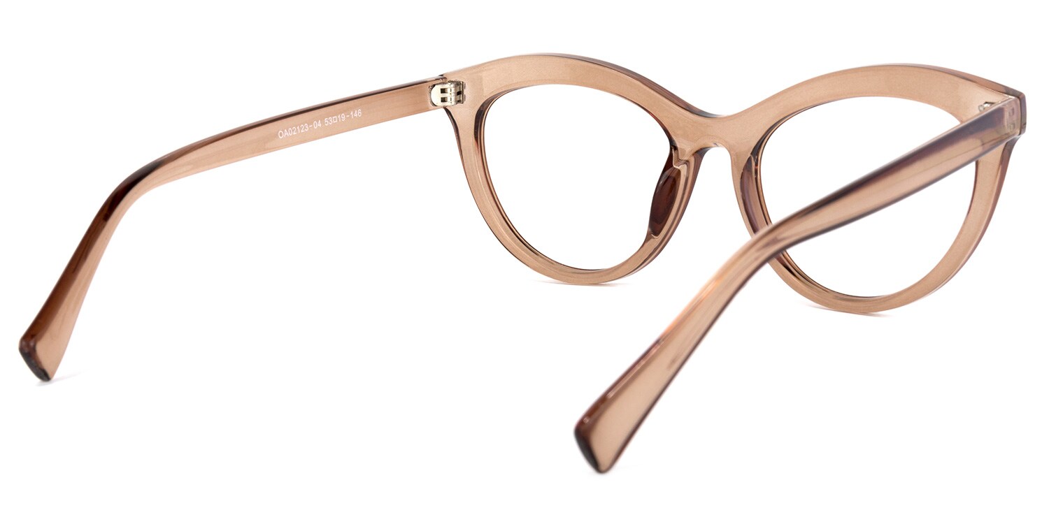 Fairy Cateye Champagne Glasses | Zeelool Glasses4