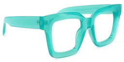 Trinity Square Green Glasses2