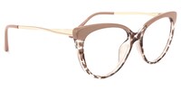 Marcus Cateye Cameo-Brown Glasses1