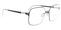 Yadira Square Black Glasses2