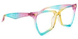 Cicely Rainbow Geometric Glasses2