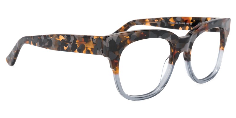 Yessenia Square Gray Glasses | Zeelool Glasses2