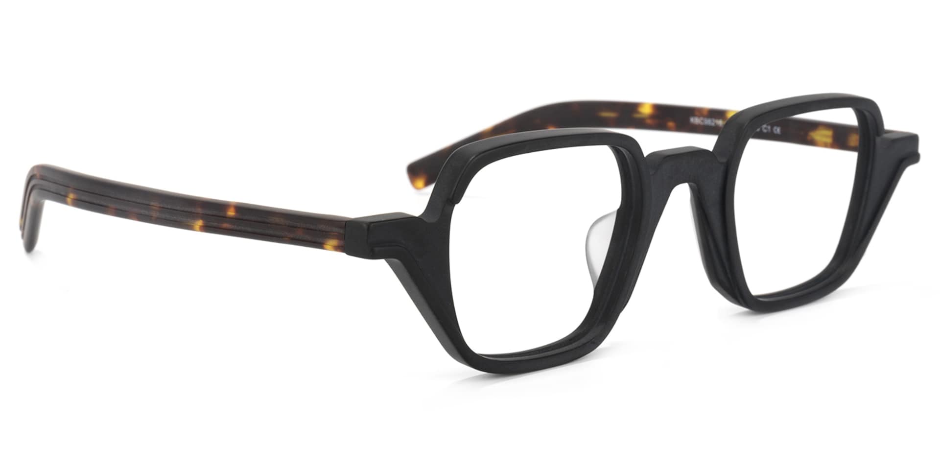 Yasin Square Black Glasses | Zeelool Glasses2