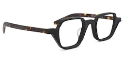 Yasin Square Black Glasses2